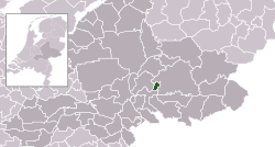 Map - NL - Municipality code 0221 (2009)